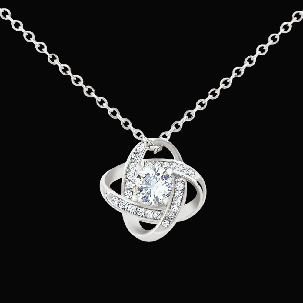 the love knot necklace