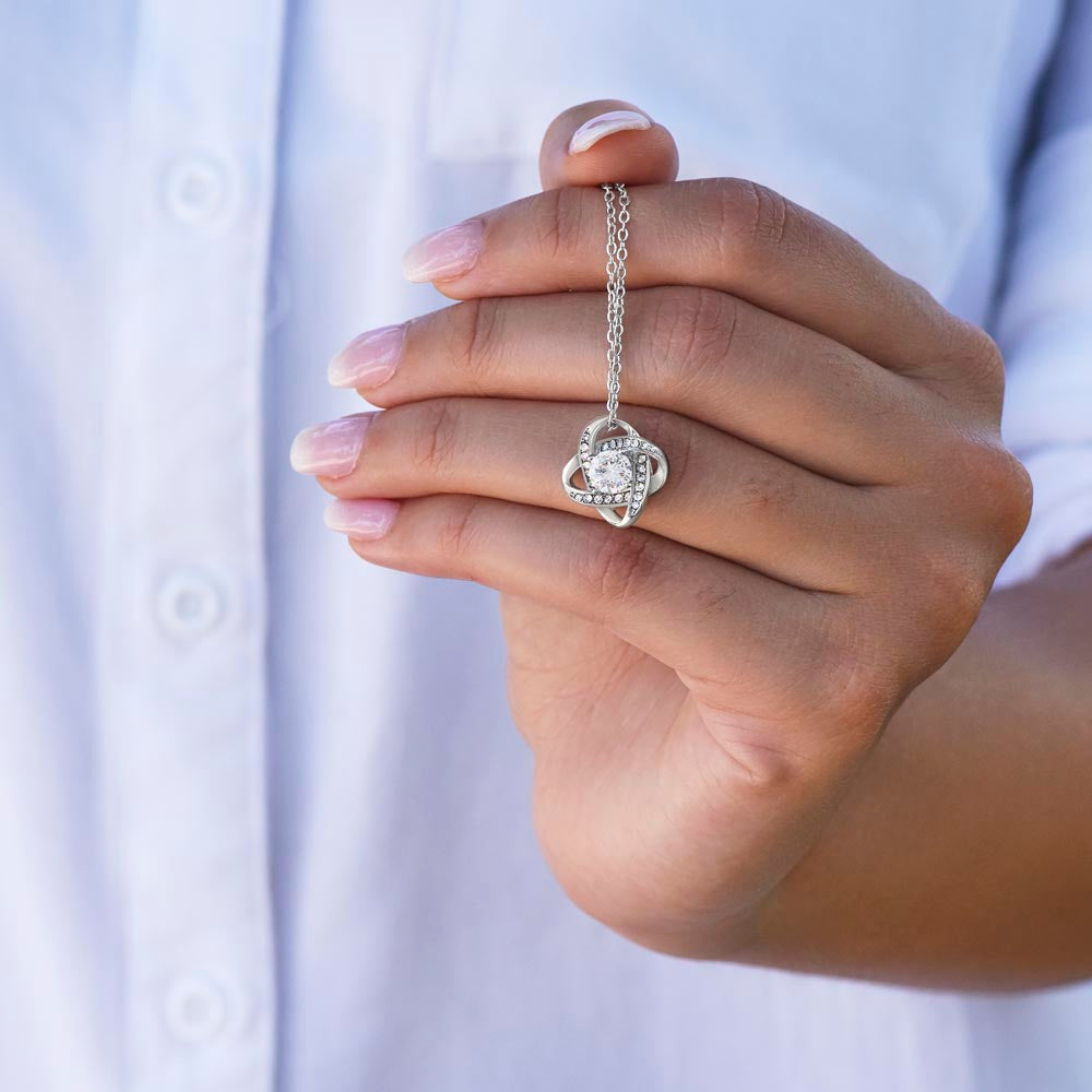the love knot necklace