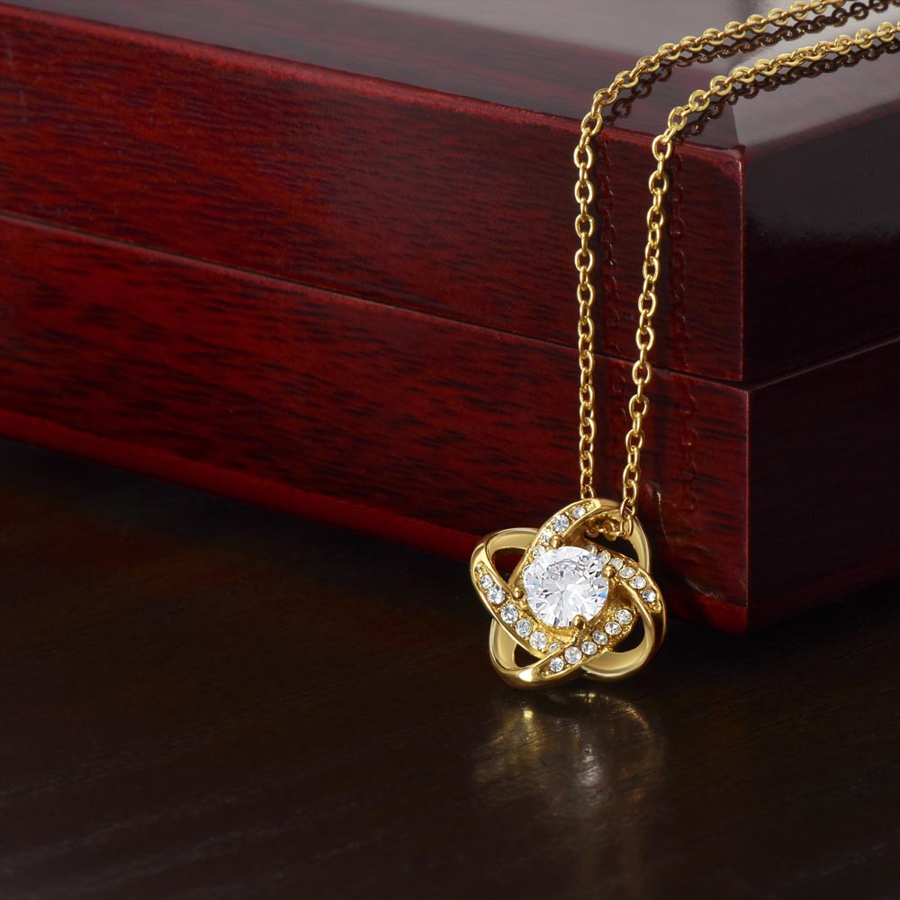 the love knot necklace