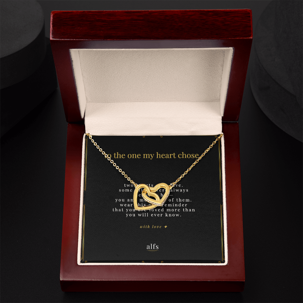 the hearts necklace