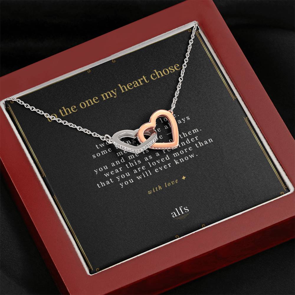 the hearts necklace